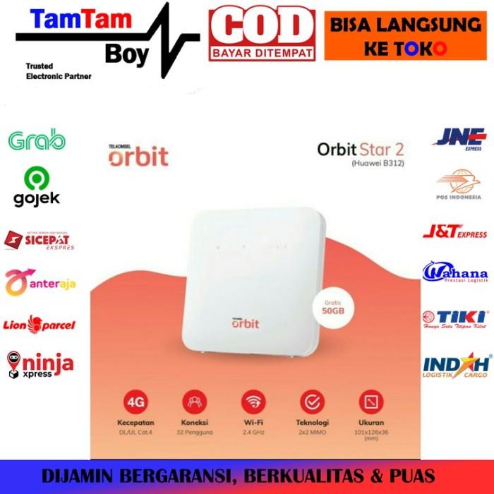 Router Wifi SIM Card 4G LTE Huawei B312 Orbit Star 2 Telkomsel Unlock