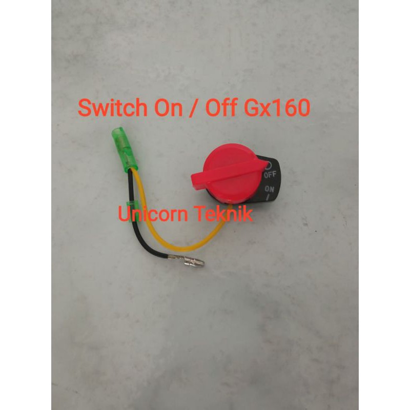 SWITCH ON/OFF GX160 /GX200  SAKLAR ON/OFF GX160/GX200