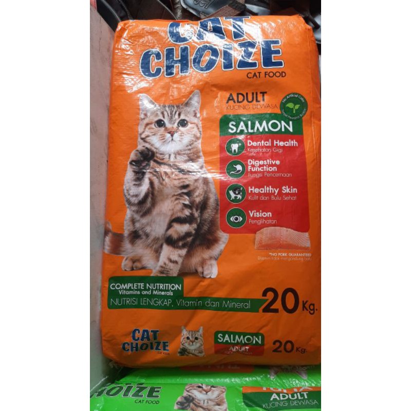 Cat Choize Adult Salmon 20 Kg - Makanan Kucing