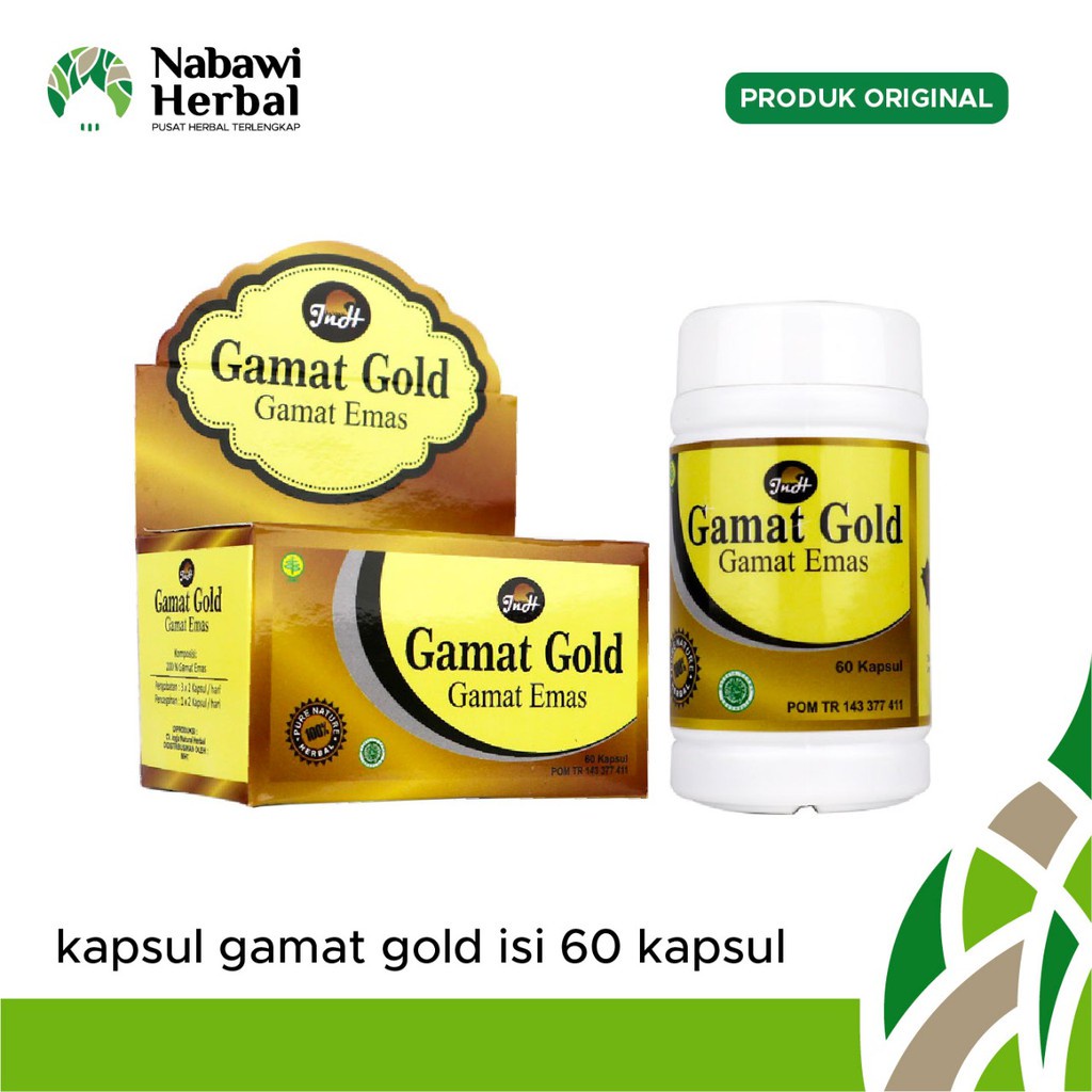 Kapsul Gamat Gold 60 Kapsul Ekstrak Gamat Original dan berkhasiat