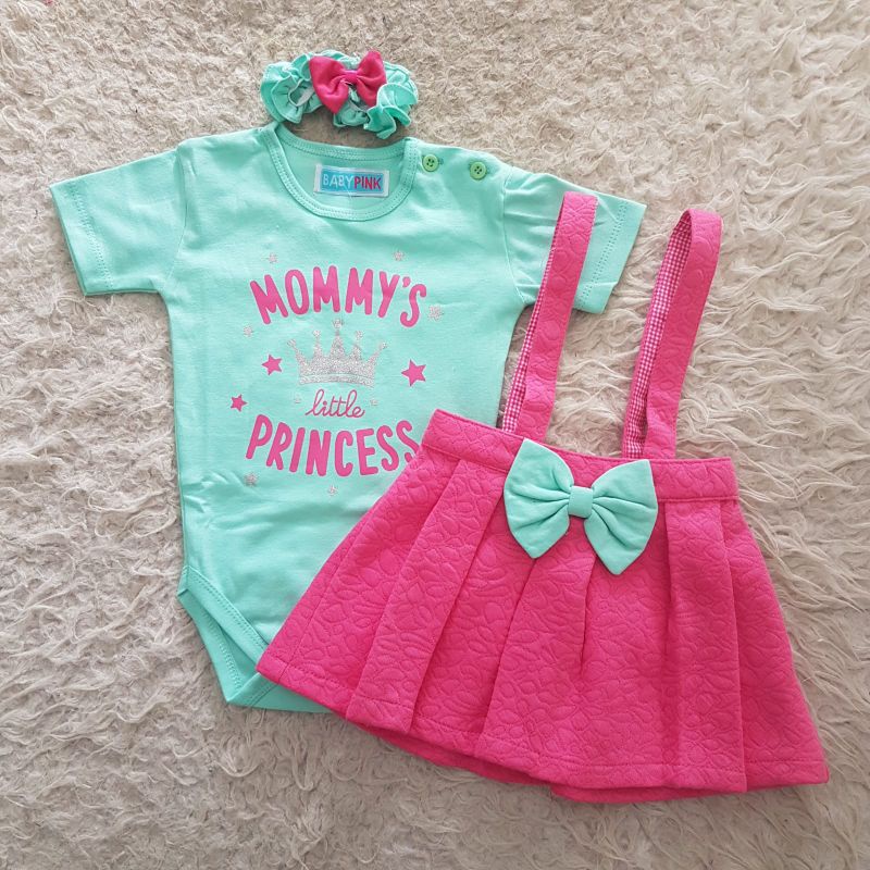 Mommy little princess overall