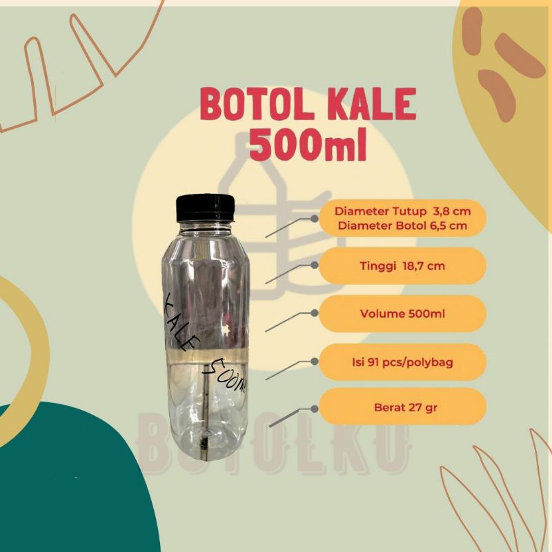 BOTOL KALE / BOTOL MINUMAN/BOTOL PUDOT/BOTOL PLASTIK MURAH