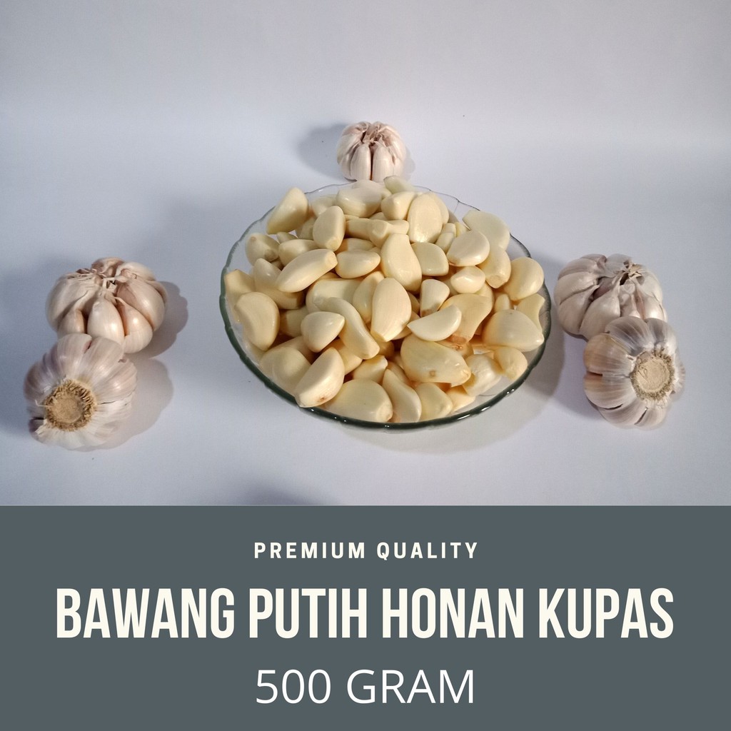

Bawang Putih Honan Kupas 500 Gram