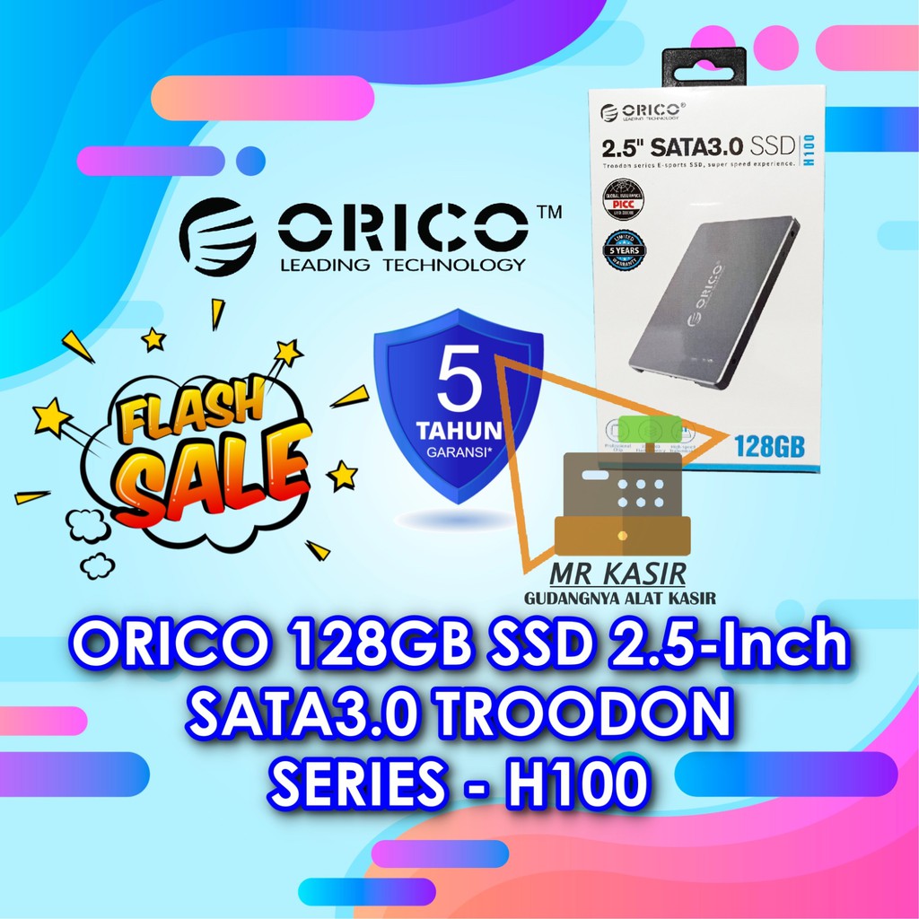 ORICO 128GB SSD 2.5-Inch SATA3.0 TROODON SERIES - H100
