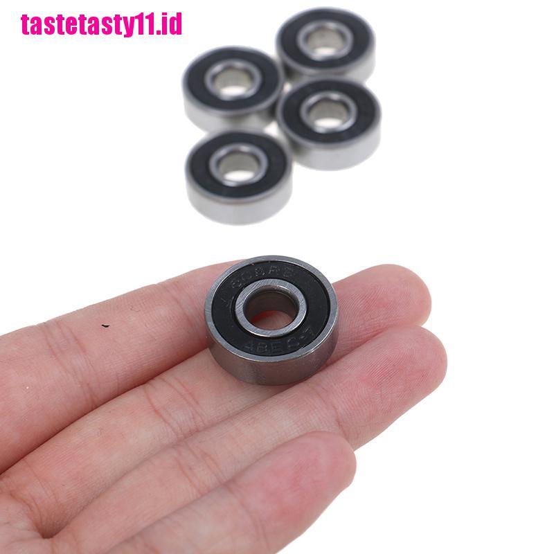 5 Pcs Bantalan Bola Segel ABEC-7 608RS Warna Hitam Untuk Skateboard