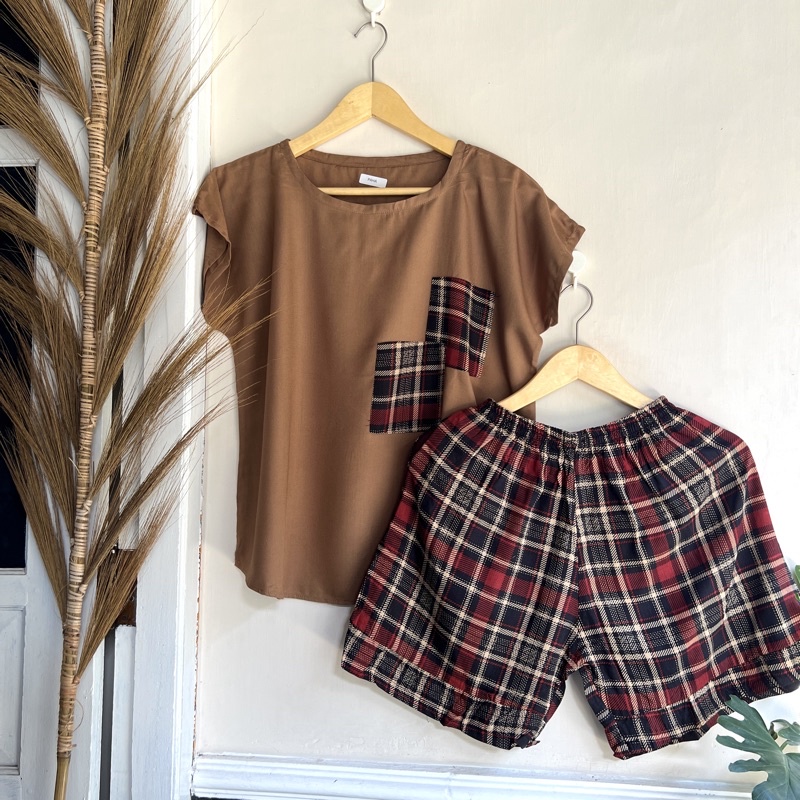 (rayon premium)/ homewear / Piyama dewasa / Baju tidur rayon / babydoll rayon / piyama rayon / set piyama motif / daster rayon / daster / kemeja rayon / set kemeja/ piyama murah/ daster murah-63