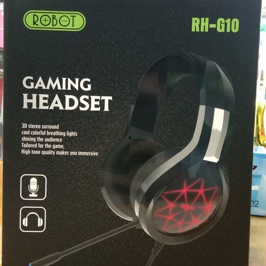 earphone hf headset headphone handsfree Gaming ROBOT RH-G10