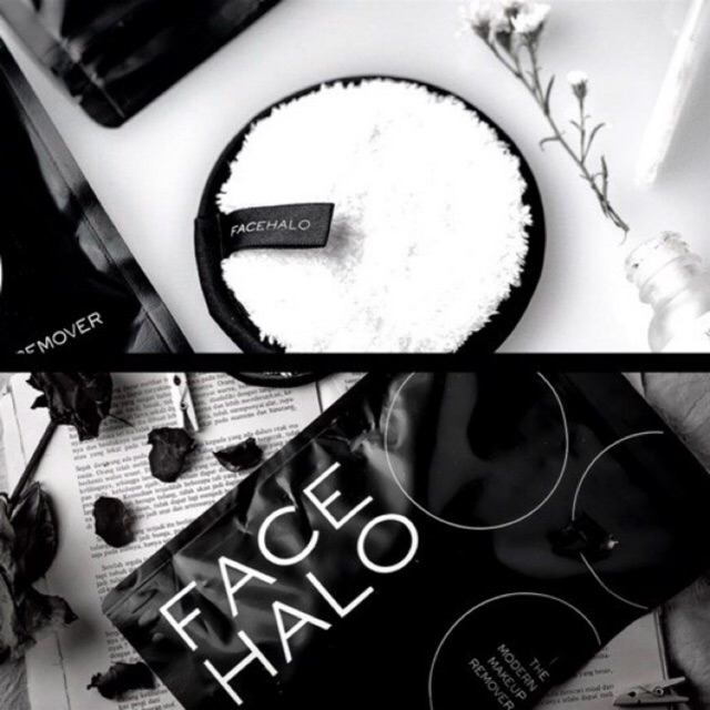 Pembersih Wajah - Pembersih Make Up - Makeup Remover Reusable Face Halo