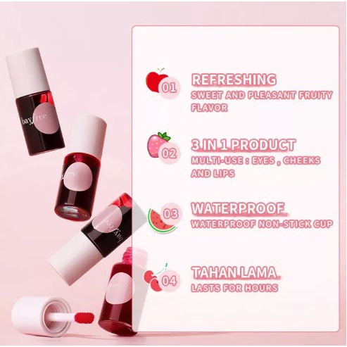 BAYFREE cheek &amp; lip tint Waterproof and sweatproof long-lasting makeup KM003