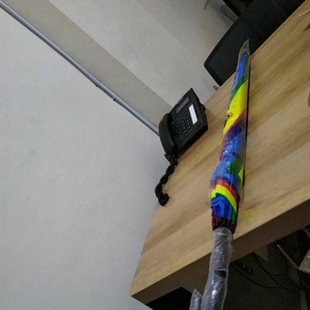 Payung Warna Warni Pelangi Jumbo