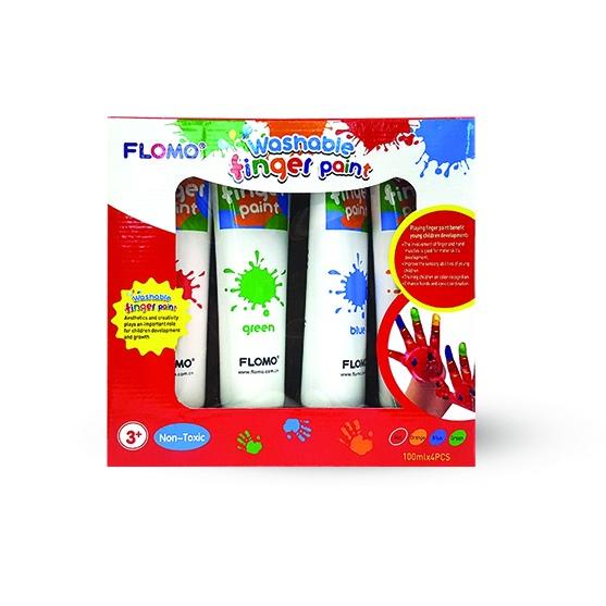 

Harga Spesial.. Flomo Paket Hemat Finger Paint- Mainan Cat Anak