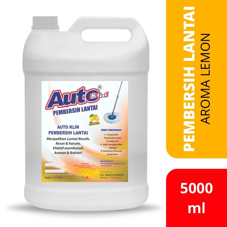 Autoklin Cairan Pembersih Lantai Floor Cleaner 5 Liter
