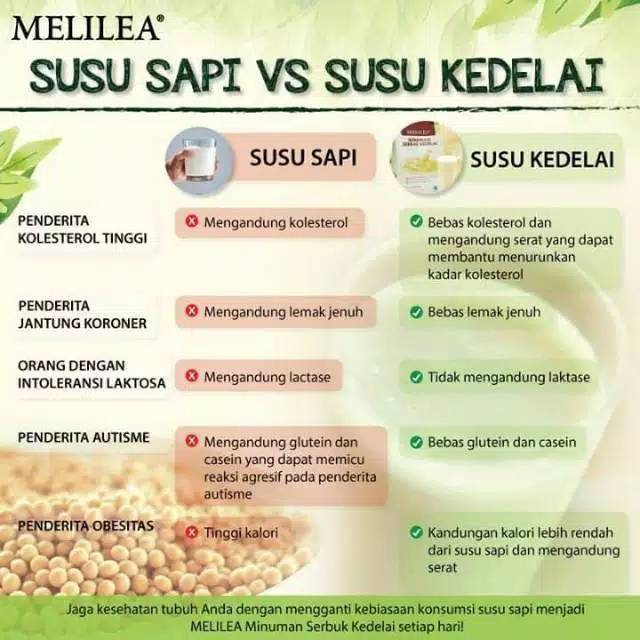 Cek Manfaat Susu Kedelai Organik Melilea 