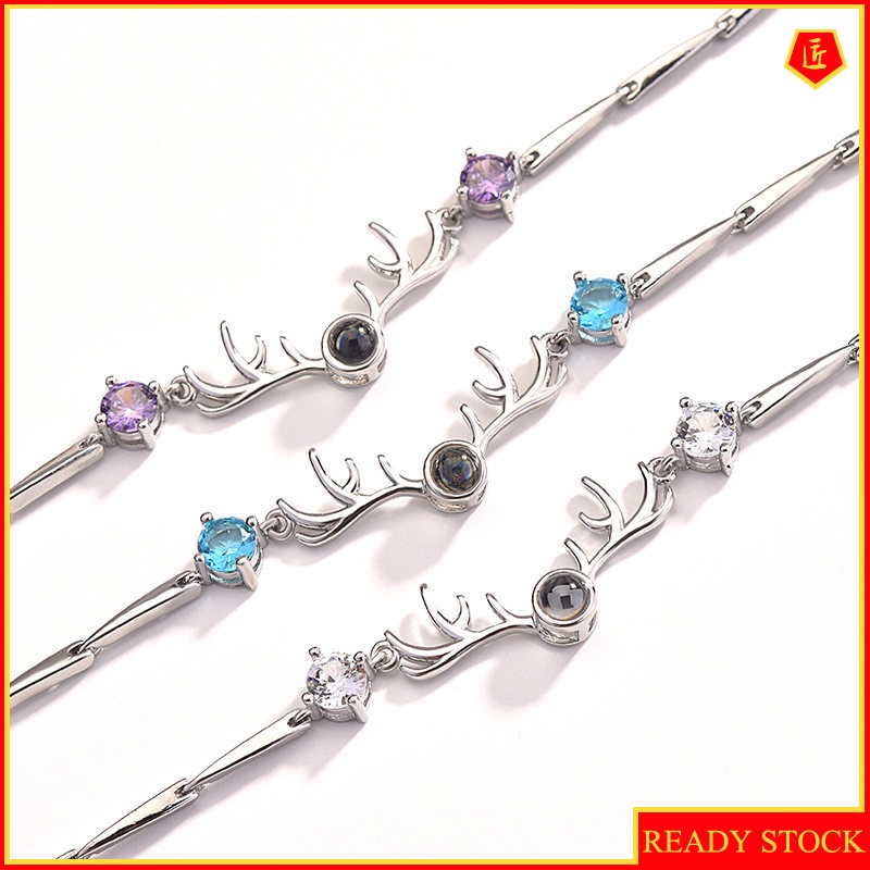 [Ready Stock]Women's Fashion Elegant Antlers Bracelet