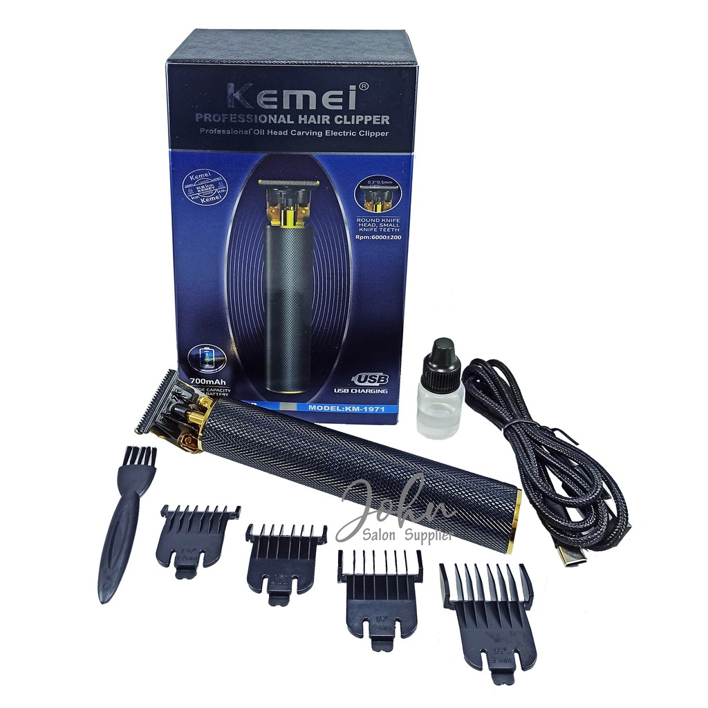Trimmer KEMEI KM-1971 ORIGINAL | Professional Hair Clipper Pencukur Rambut Salon Barber
