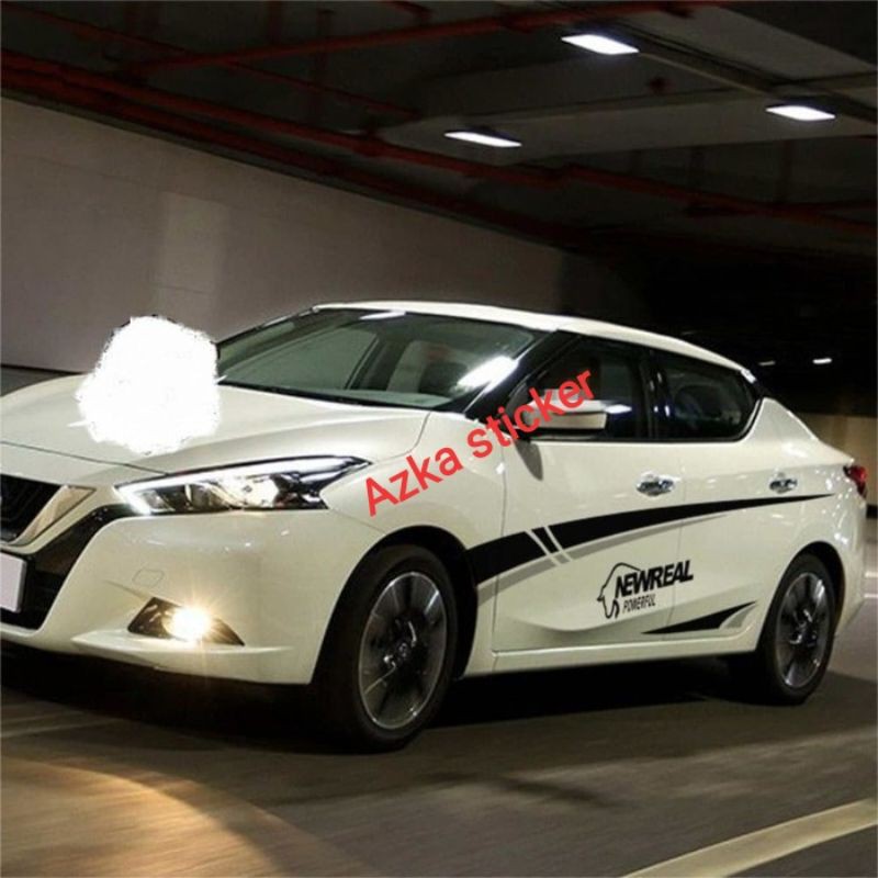 Sticker list body mobil sport Sticker mobil sedan BMW Vios list body mobil Civic Ferio dll