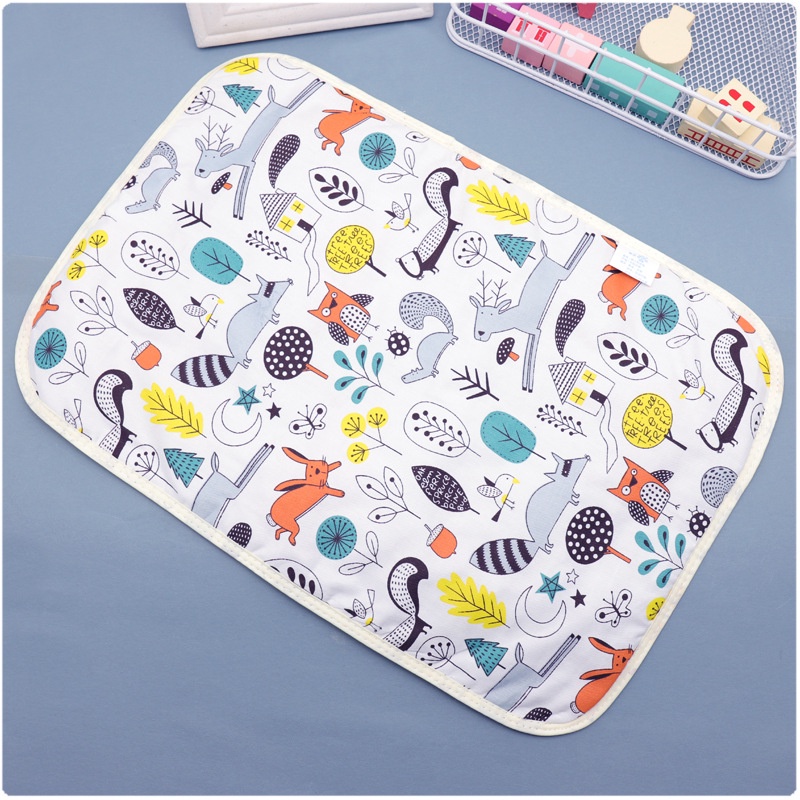BP-001 Perlak Ompol Bayi Travel Waterproof/Perlak Alas Bayi Ganti Popok Anti Air/Perlak Bayi Travel