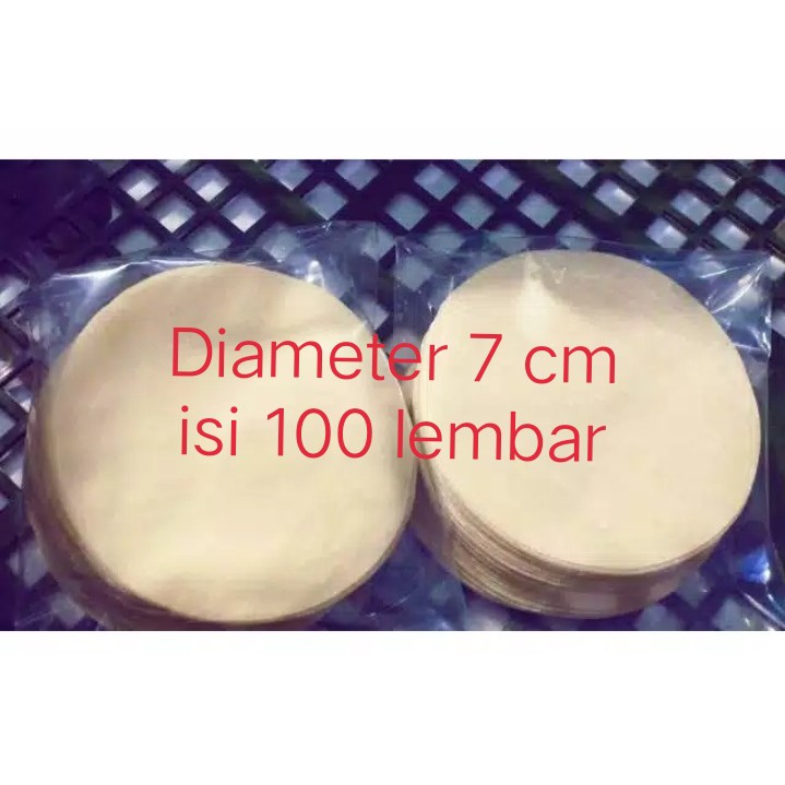 

Kulit dimsum,100 lembar/pack 7 cm