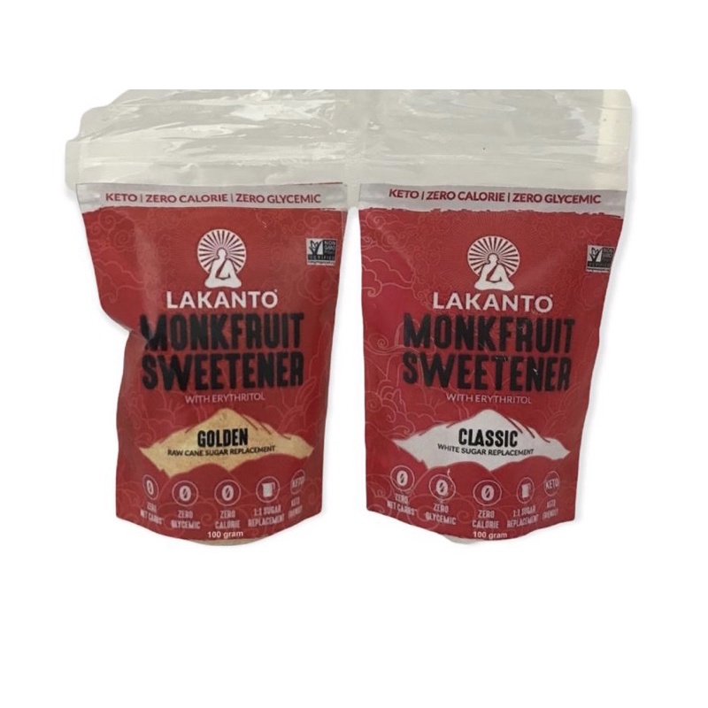 

LAKANTO MONK FRUIT SWEETENER CLASSIC / GOLDEN - FROM USA