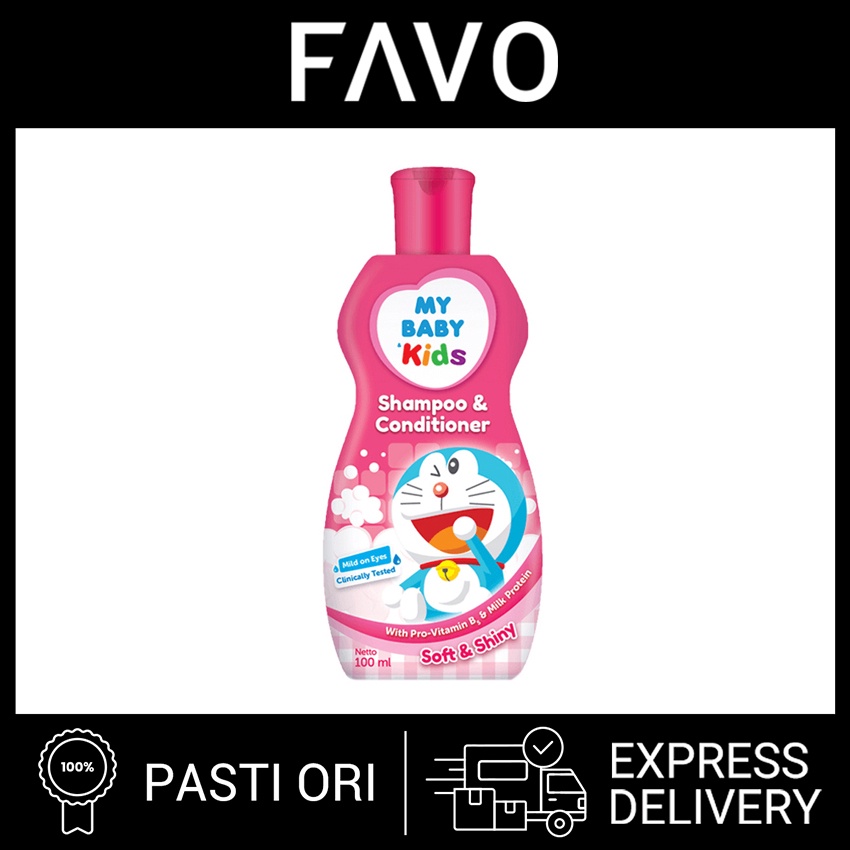 Shampo Bayi My Baby Kids Shampoo Conditioner Soft&Shiny - 100 mL