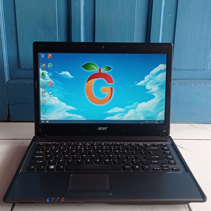 Acer Aspire 4755 Hitam  14 inch,Intel Core i3-2310M RAM 4GB,SSD 120GB Windows 10 Laptop Second