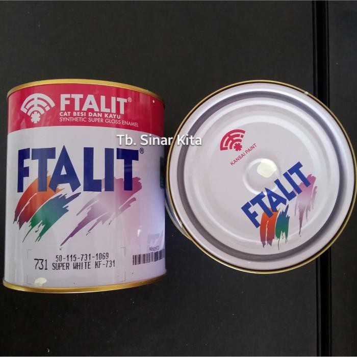 Cat Kayu Dan Besi 1kg Gloss Super White - FTALIT accessories