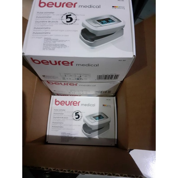pulse oximeter beurer PO 30 / oksimeter oksigen / saturasi oksigen beurer PO 30