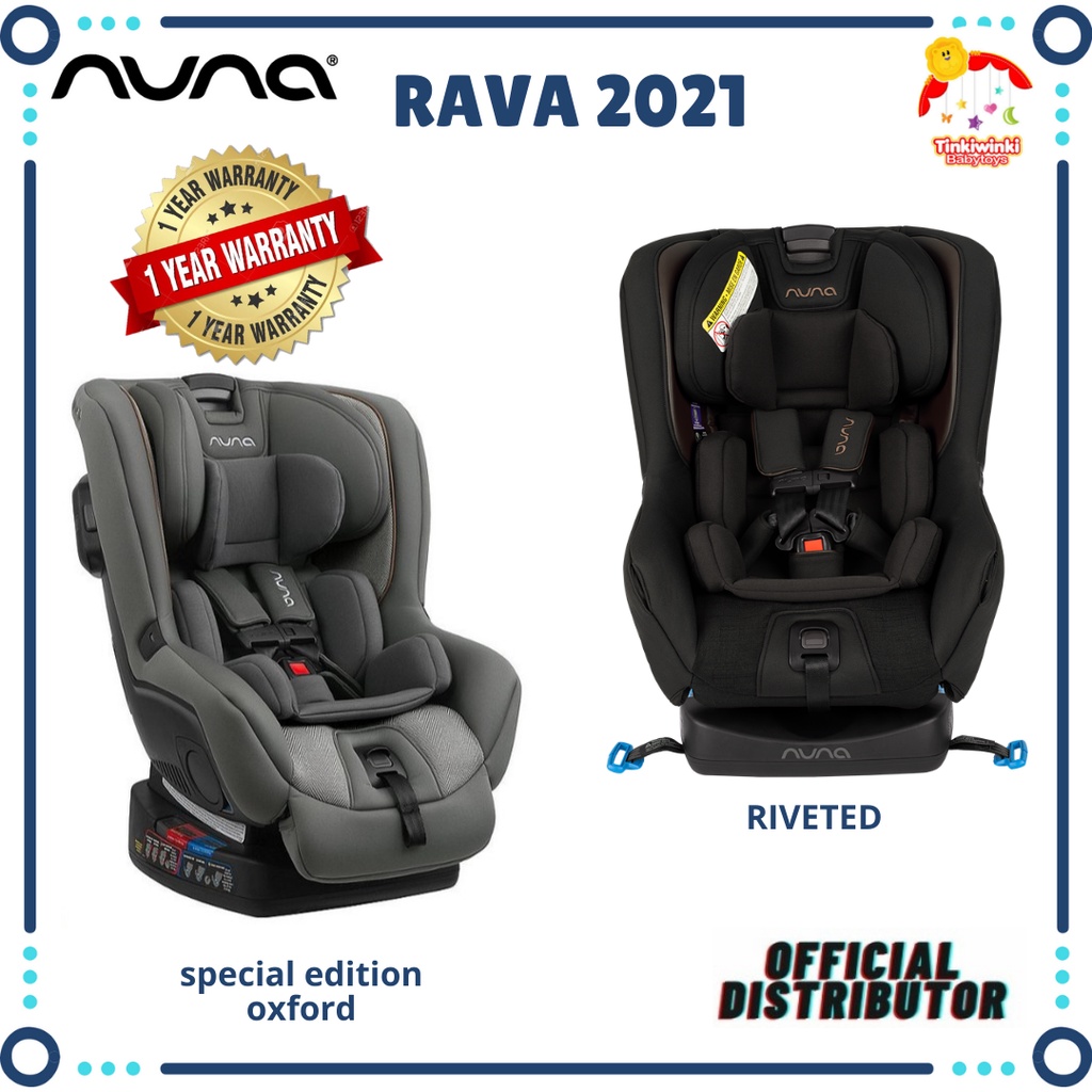 Nuna Rava 2021 Special Edition Oxford | RIVETED Car Seat