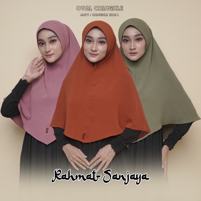 BERGO KRINGKEL PET UKURAN (L) KERUDUNG MARYAM ORI RAHMAT SANJAYA