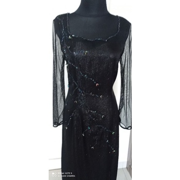 Long Dress Hitam