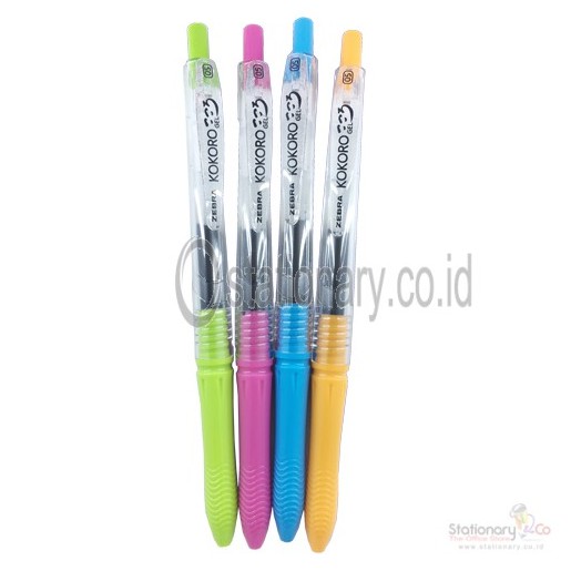 

Ballpoint Zebra Kokoro Gel 0.5 hitam