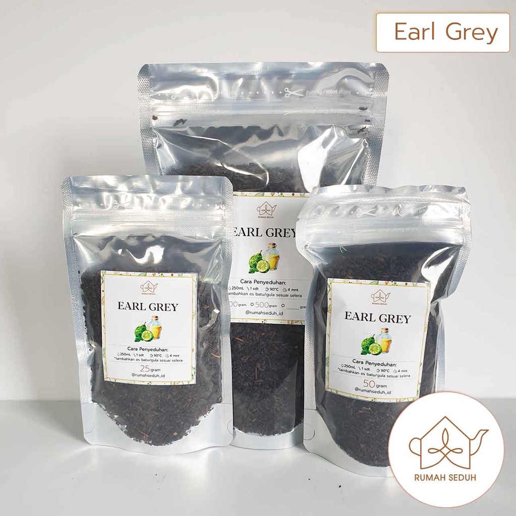 100gr Earl Grey Tea / Teh Earl Gray / Teh Hitam dengan Bergamot Oil