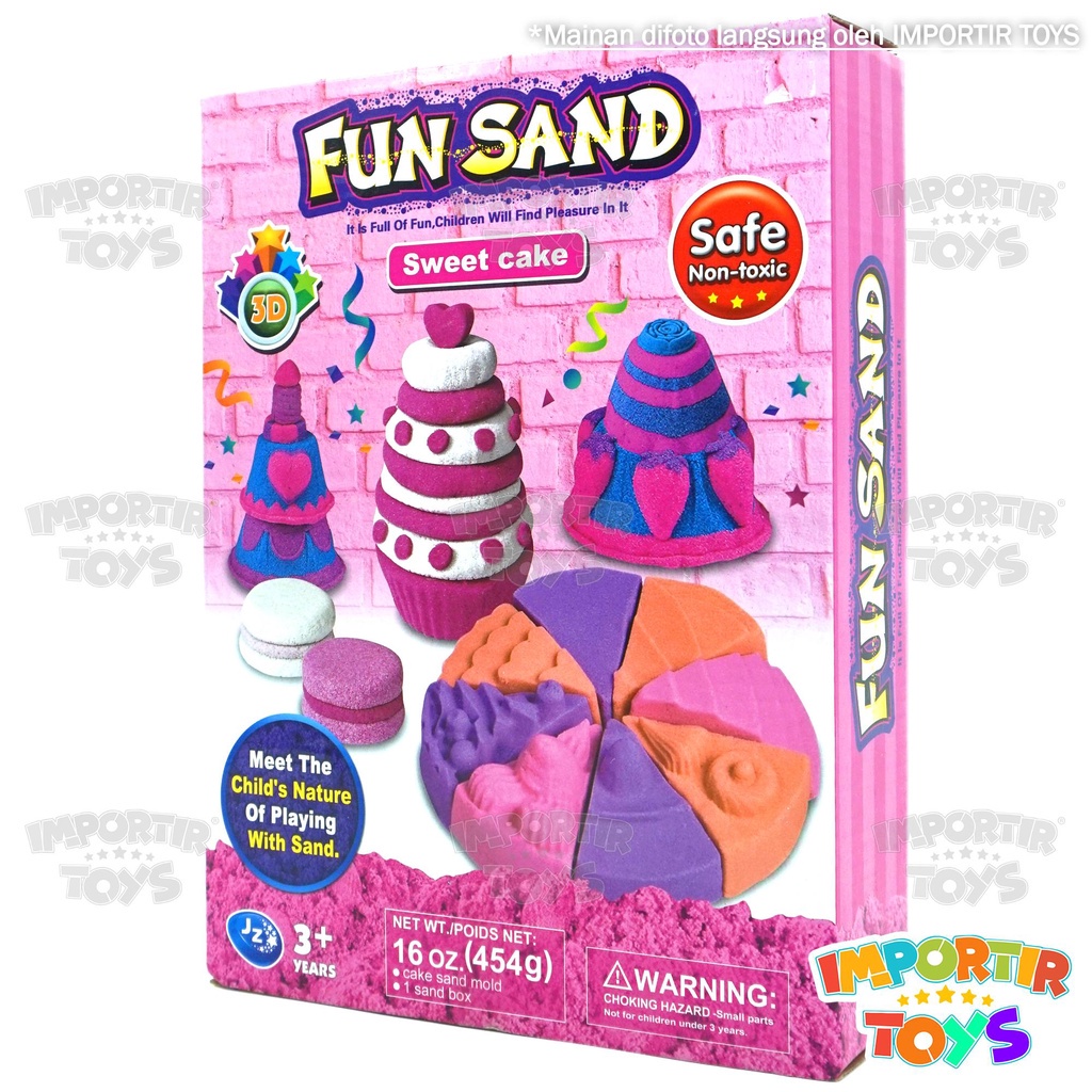 Mainan Pasir Sand Play Set Fun Sand Mainan Anak Edukasi Toys Kid