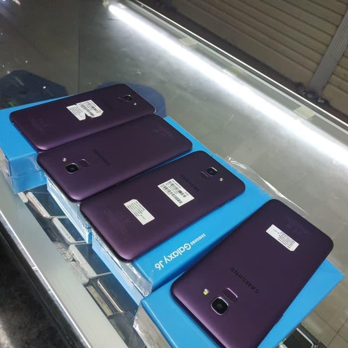Jual Samsung J6 2018 ram 3/32GB fullset sein mulus 99% net Berkualitas