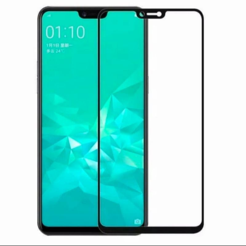 Nokia 5.1 Plus tempered glass anti gores kaca full lcd