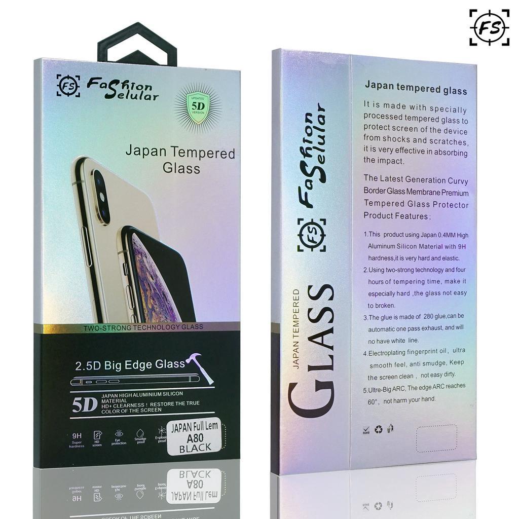 Tempered Glass Realme 7 | Realme 5 Pro/ Q | Realme 9i 4G | Realme C55 Anti Gores FS Japan Full Lem