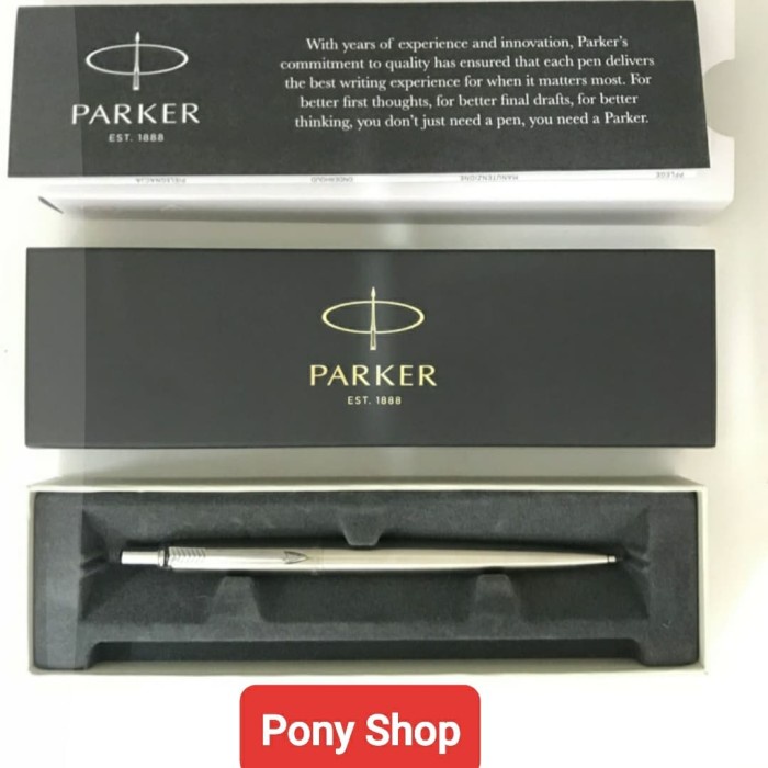 

Parker Jotter SS CT (Klip Silver) BP Ballpoint promo