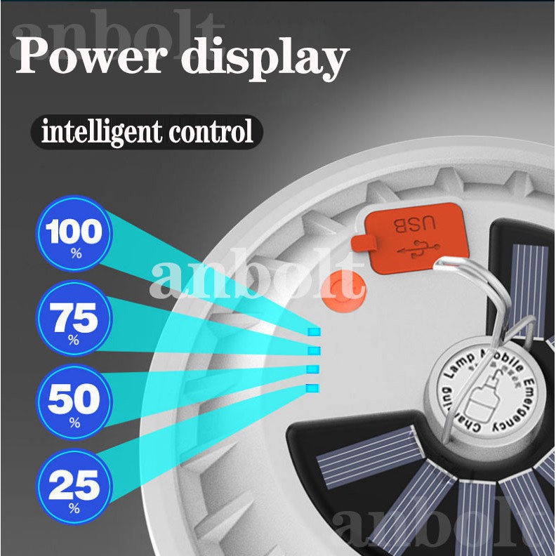 120led 5Modes LAMPU LED SOLAR CELL / BOHLAM TENAGA SURYA / LAMPU TENAGA MATAHARI / LAMPU EMERGENCY Remote Control