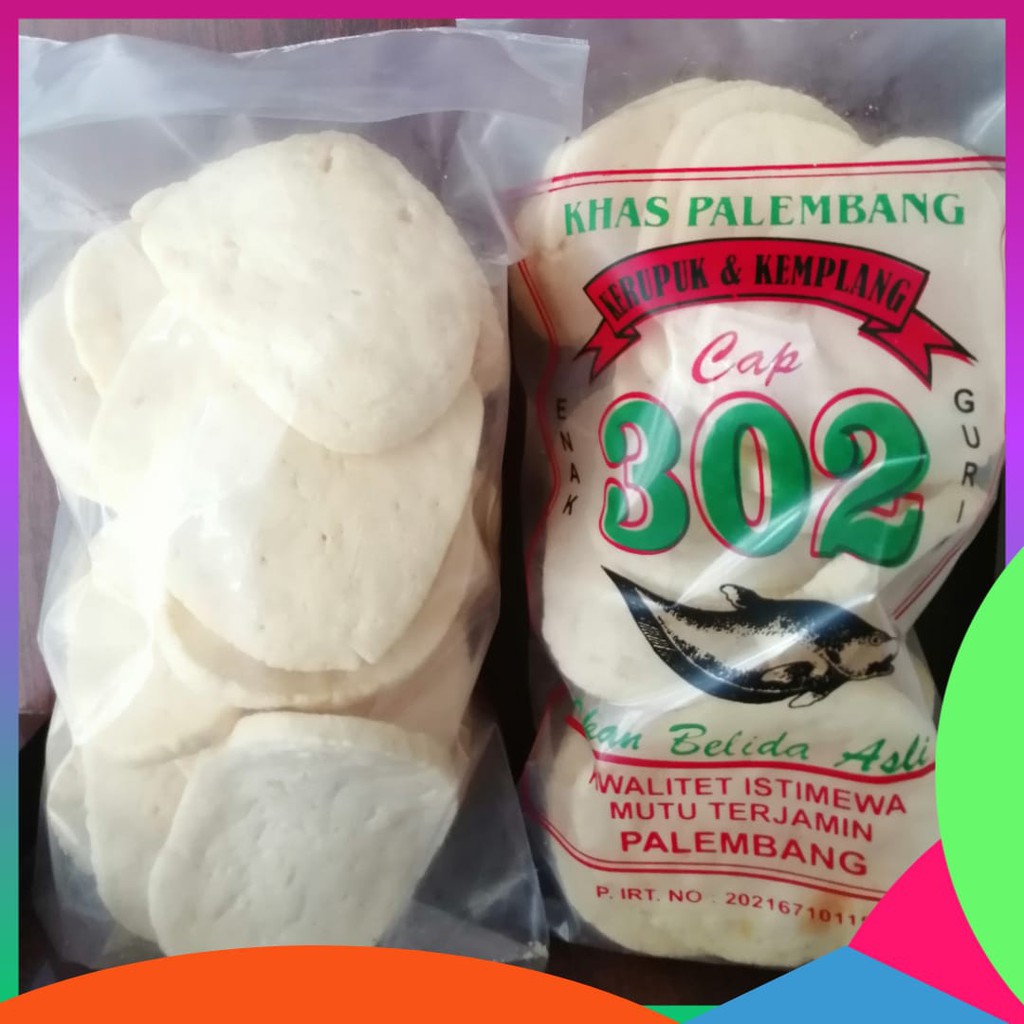 

Kemplang Palembang 302 Kemasan 250 Gram Kualitas No.02 Kakap Super