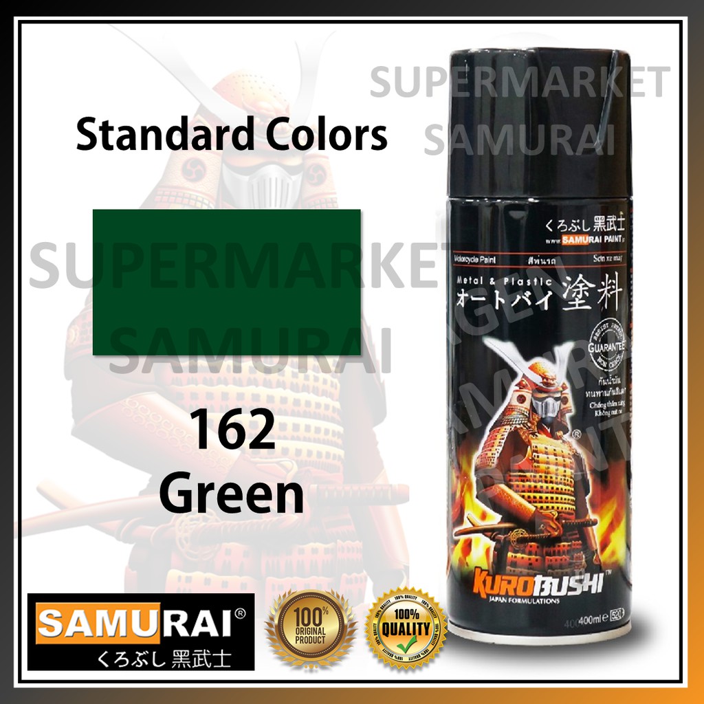 

Samurai Paint 162 Warna Green Warna Standar Cat Pilox Standard Colours