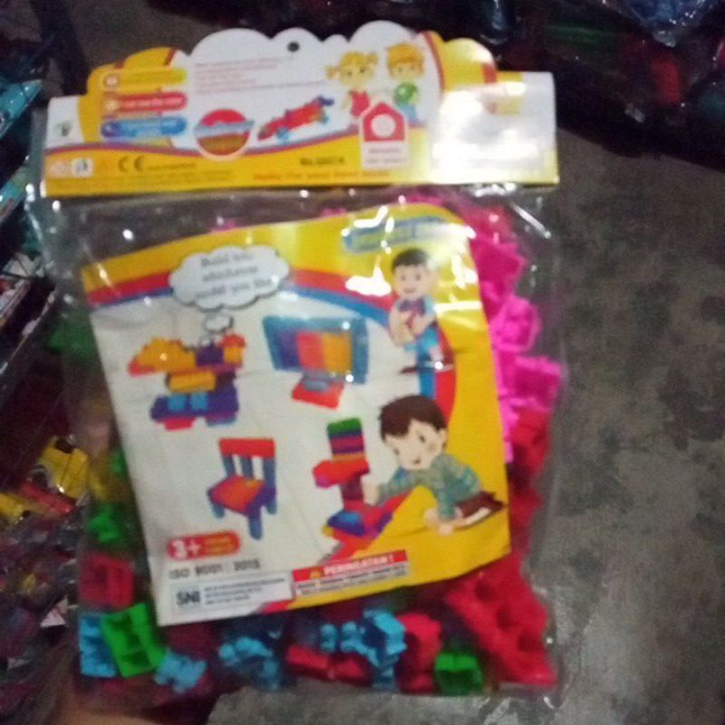 mainan lego kreatif blok
