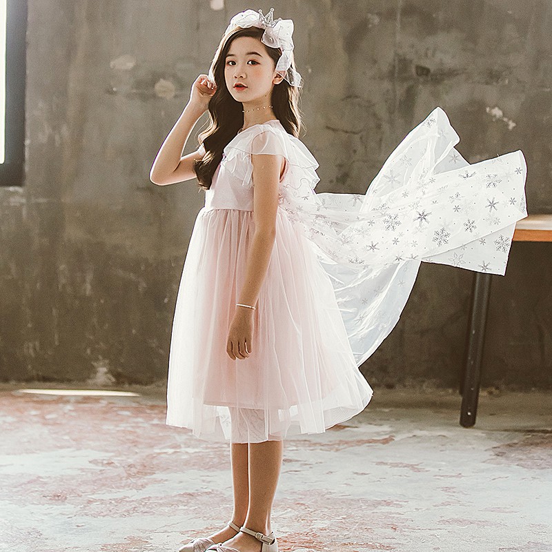 Dress Anak Perempuan PREMIUM Pretty Ice Glitter With Wings