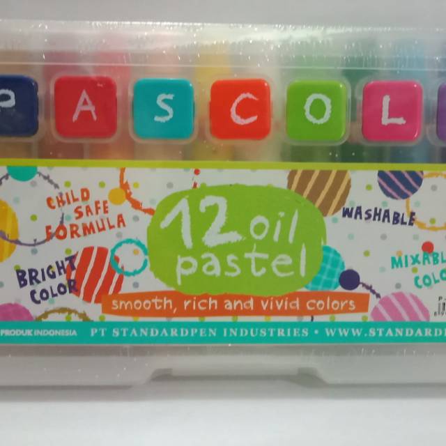 

Oil pastel12 colour pascolla