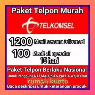 PALING MURAH PAKET TELPON NELPON TELKOMSEL ALL OPERATOR ...