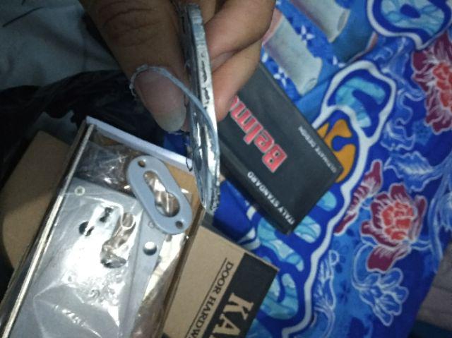 Handle Pintu Stainless Roket 2 Set+kunci