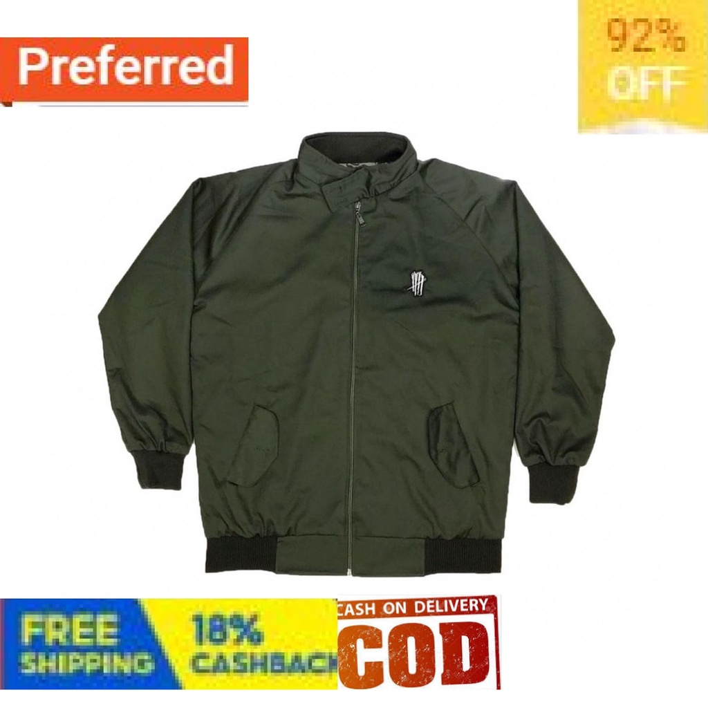 Hitam Putih Merah Biru Kuning Hijau Ukraina Rusia /  HOAX CUIIIIH Jaket Harrington Hijau Hxch