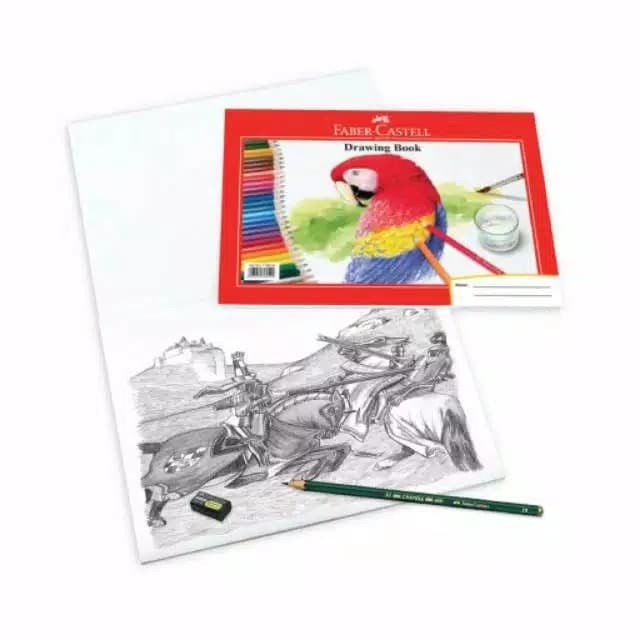 

Sketsagambar- Sketch Book / Drawing Book A4 Faber Castellsketch Book / Drawing Book - Parrot -Buku-