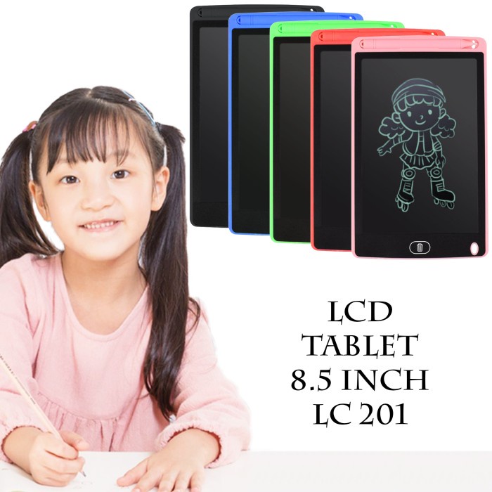 LCD 8.5 Inch Drawing And Writing Tablet Papan Menggambar Tulis Anak