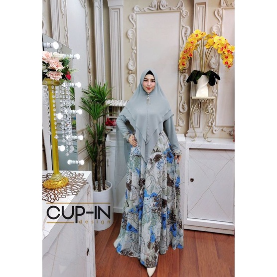 Assoka syari BY Cup-In DesignReady siap kirim/nor
