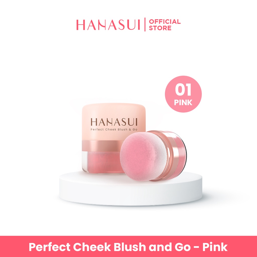 Hanasui Perfect Cheek Blush &amp; Go Powder